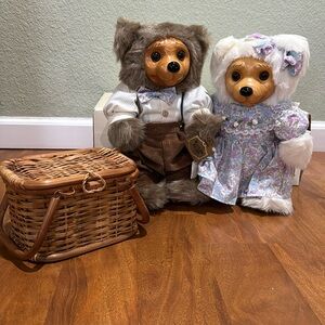 Raikes Bears Allison & Alec picnic pair